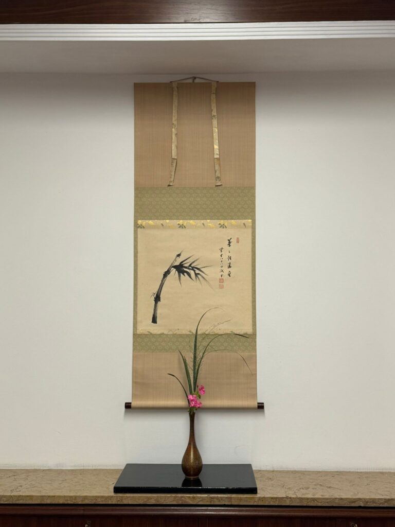kakemono,ikebana